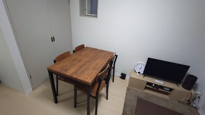 4人掛けのダイニングテーブル - NEST　沼津西条町 NEST沼津西条町の室内の写真