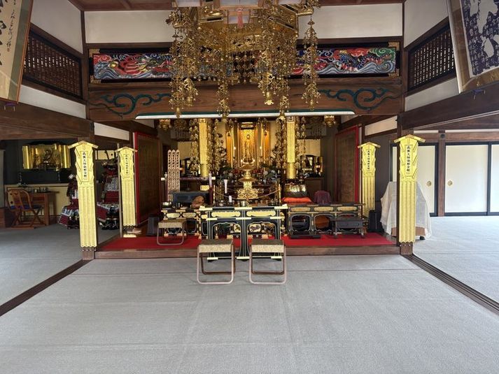 【午前プラン】本堂＋和室スペース（客殿） - 真言宗智山派 実正寺