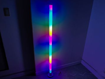 フロアライトスタンド（RGB)設置、必要に応じご利用ください。色選択可能です。 - CS Tokyo-Base　御徒町レンタルスタジオ 【CS Tokyo-Base】御徒町レンタルスタジオの室内の写真