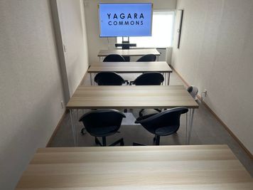 YAGARA COMMONS マルチミーティングルームの室内の写真