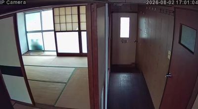 キッチン側から入口方向です。 - 新潟・東堀通・和風ものおき 東堀通・和風ものおき６畳×２部屋の室内の写真