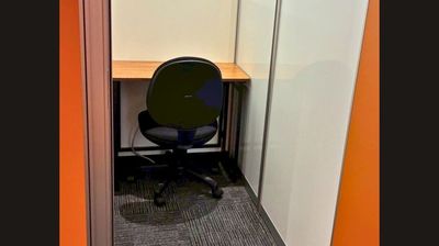 オンライン会議、テレワークにピッタリです。 - 西新宿ライズオフィス3rd 西新宿ライズオフィス3rd　一人用個室【TS-R 25】の室内の写真