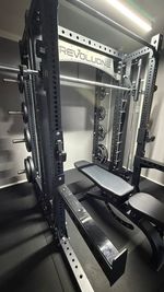 ALL DAY GYM上野毛 二子玉川エリア上野毛駅3分‼スミス/ラット/アブダクター完備の室内の写真