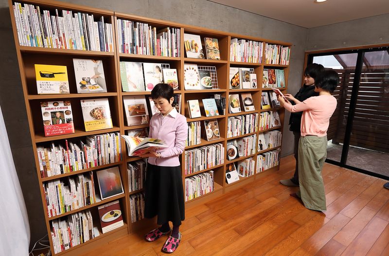 自由ケ丘 COOKシェアスペース 「食」の本屋の室内の写真