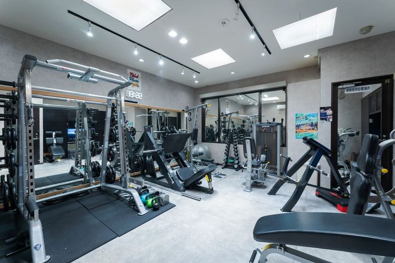 Third place gym10階 完全個室プライベートジムの室内の写真