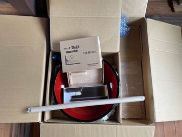 手打ちうどん、そばが出来る一通りの道具が揃ってます - 一棟貸切古民家 Mikatana （ミカタナ） 親子ヨガ・子連れ教室｜牛窓海水浴場徒歩5分・340㎡・秘密基地の設備の写真