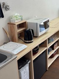 水道・レンジ・電気ケトルがございます。 - SUBAKO（すばこ） WiFi・水道・電子レンジ・ケトルありのレンタルスペースの設備の写真