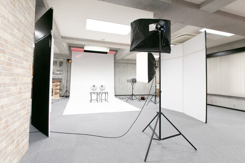 福岡レンタルスタジオPAZ 撮影用レンタルスタジオの室内の写真
