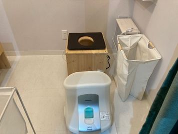 よもぎ蒸し設備＋足湯スチーム機械付♬ - Nishiki lounge 【河原町駅・徒歩4分】よもぎ蒸し設備付🌿1店舗丸ごと貸切✨の室内の写真