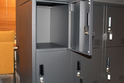 無料ロッカー（９個）② - ＯＮｅＺＯＮＥ湘南台 【デジタルノンストレス空間】ラウンジスペースの設備の写真