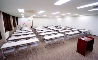 【地下鉄茅場町駅徒歩2分】84名収容可能な大型会場！プロジェクター・マイクセットなど備品が充実 - TKPスター貸会議室 茅場町