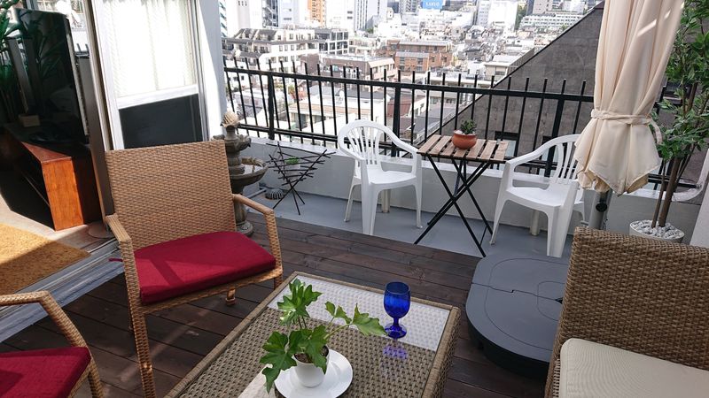 撮影に最適！ルーフバルコニーです - サロンドソレイユ 