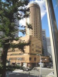 会議室からの景色 - ルミエ大阪梅田会議室 ルミエ大阪梅田中会議室の室内の写真