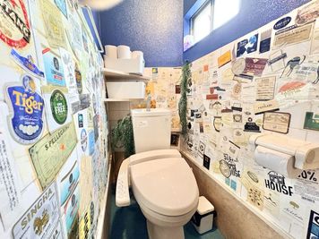 トイレ（男女共用） - たまりば渋谷神泉駅前の設備の写真