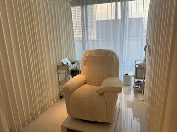 施術スペース「１」 - salon de VERNO エステサロンレンタルスペースの設備の写真