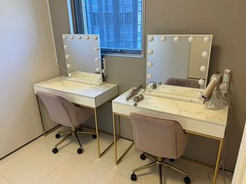 ドレッサールーム - salon de VERNO エステサロンレンタルスペースの設備の写真