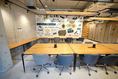 【MAKUAI WORK 下北沢】 MAKUAI WORK 下北沢 1名用フリー席F10の室内の写真