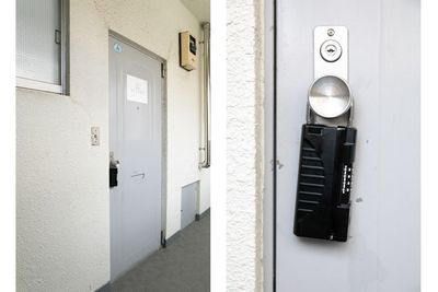 荻窪あさひ写真室 荻窪あさひ写真室【朝日の綺麗な白壁スタジオ】の入口の写真