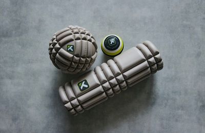 プロップスの質にもこだわり、トリガーポイントのアイテムで質の高いコンディショニングを。 - マシンピラティスレンタルスタジオ　mond マシンピラティスレンタルスタジオの設備の写真