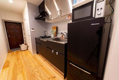 082_fika西新宿 キッチンスペースの室内の写真