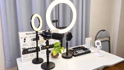SKMライブ配信スタジオの室内の写真