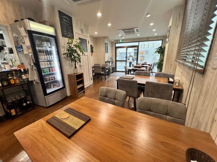 55インチTV&高速Wi-Fi完備のレンタルスペース - S'EED cafe & restaurant
