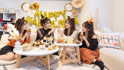 MYROOM 栄 【Relax one 栄】ハロウィン🎃女子会💖推し活✨誕生日の室内の写真