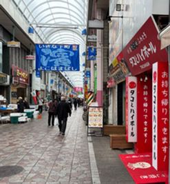左方向景観 - 横浜橋商店街ブース 横浜橋商店街レンタルブースの外観の写真