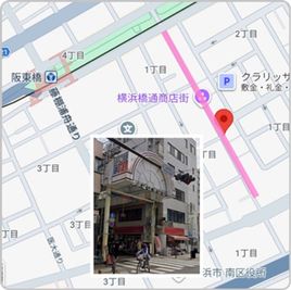 商店街の地図・商店街入口 - 横浜橋商店街ブース 横浜橋商店街レンタルブースのその他の写真