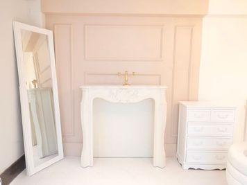 プリンセス気分になれる空間🎀
 - milk studio 日本橋店 ピンク・クラシック🩰🪽の室内の写真