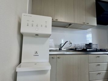 ウォーターサーバーは「常温・冷水・温水」の3つの温度が選べます。 - 完全個室！自由が丘駅（徒歩2分） 【OPEN記念価格！】完全個室！自由が丘駅（徒歩2分）の設備の写真