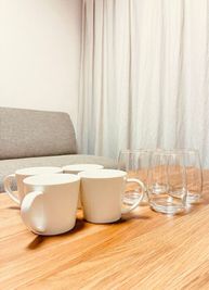 食器類はご自由にお使いください - WeRoom船橋の設備の写真