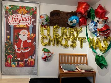 クリスマスはこんな感じです - BIG BLUEクラブハウス BIG BLUE クラブハウスの室内の写真