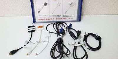 各種変換コードも充実 - SMG/ 四ツ橋・近商ビル 【アイドル特典会プラン】SMG貸し会議室近商ビル7階B室の設備の写真