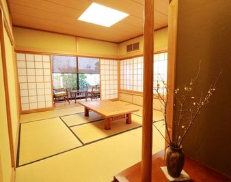 1階和室（8畳） - PREMIUM VILLA 連 湯河原町の一棟貸し別荘の室内の写真