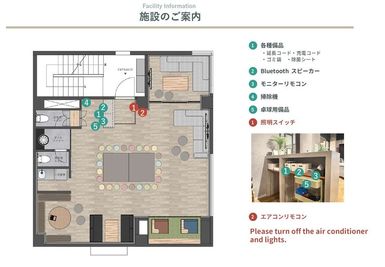 NEW!【浜町1分/人形町6分】最大50名/無料Wifi/会議・撮影・懇親会・推し会・女子会・ボドゲ等！ゴミ出し飲食持込🍷可！ - たまりば日本橋浜町駅前の室内の写真