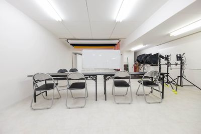 会議やセミナー、ワークショップ利用の方も多くご利用いただいております。 - Studio AS 写真・動画撮影スタジオ【studio As】五反田の室内の写真