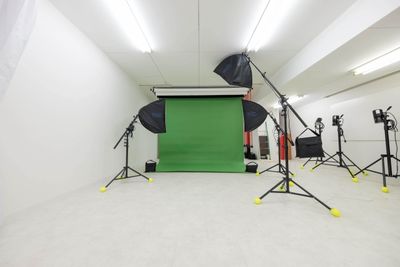 クロマキーバックでの動画撮影や配信もばっちり！照明もたくさんあるので安心です。 - Studio AS 写真・動画撮影スタジオ【studio As】五反田の設備の写真