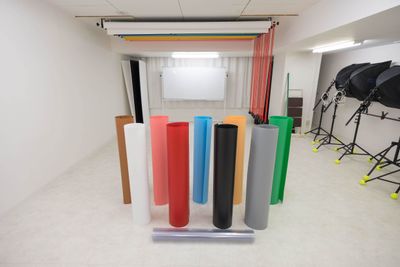 ブツ撮り用PVC背景も全9色取り揃えております。 - Studio AS 写真・動画撮影スタジオ【studio As】五反田の設備の写真