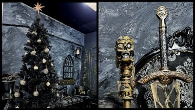 【神田駅徒歩2分】CocoSTUDIOⅣ神田秋葉原/撮影スタジオ ヨーロッパ漆喰の白壁スタジオ/黒壁/漆喰/ゴシック/姫系/ロココの室内の写真