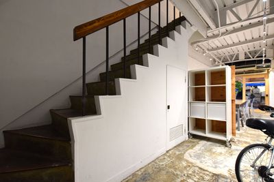 2Fへの階段 - Studio SOIL ギャラリー、スチール撮影利用（B：50㎡）の室内の写真