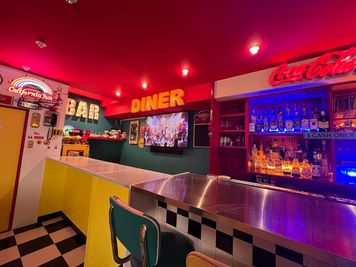 Darts＆Bar　MBY アメリカンダイナー貸切パーティースペースの室内の写真