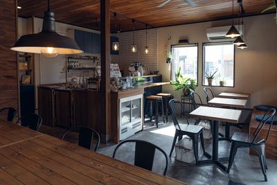 PORTWAY COFFEE レンタルスペース カフェスペース　PORTWAYの室内の写真
