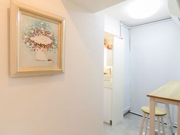 待合室になります - フォティノース(foteinos)池袋店 2部屋対応！サロンレンタルスペースの設備の写真