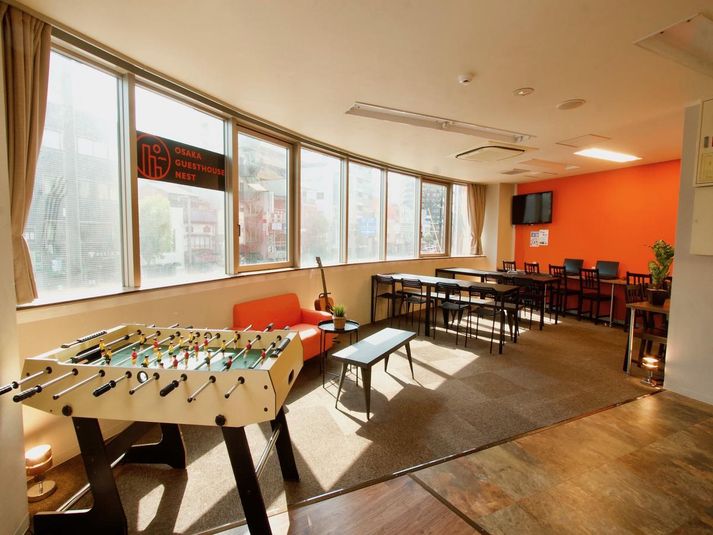 ホステルラウンジ - 大阪ゲストハウスNEST