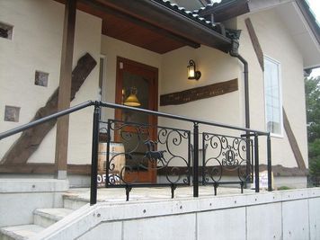入口です - cafe  ふぁーちゃ　花茶 レンタルスペースの入口の写真