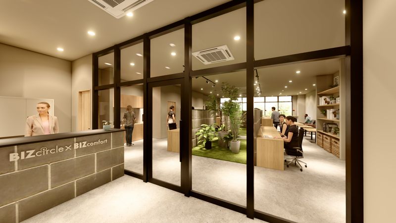 BIZcomfort南町田 コワーキングスペースの室内の写真