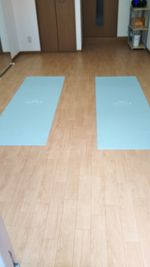 ヨガマット４枚あります。 - スタジオ　カノン　東町店 ダンススタジオの設備の写真