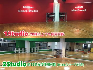 Studio Million スタジオ ミリオン 千葉 【2スタジオ】の室内の写真