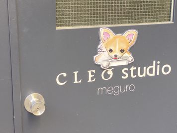 入り口はこちらから - CLEOスタジオ マルチメディアスペースの入口の写真